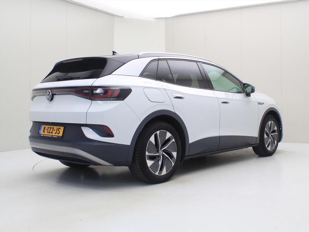 Volkswagen Id.4 77kWh 204pk 1ST 91% SoH [ CAMERA+CARPLAY+STO, Auto's, Automaat, Gebruikt, Zwart, Wit
