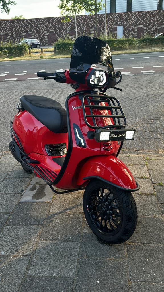 Vespa 80cc 4v full malossi, Ophalen, Vespa S, Zo goed als nieuw, 80 cc