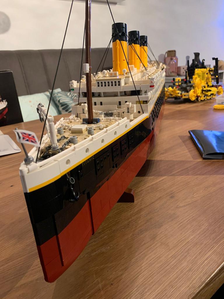 Lego Titanic (10294) inclusief doos en boekjes, Lego, Ophalen of Verzenden, Zo goed als nieuw, Icons