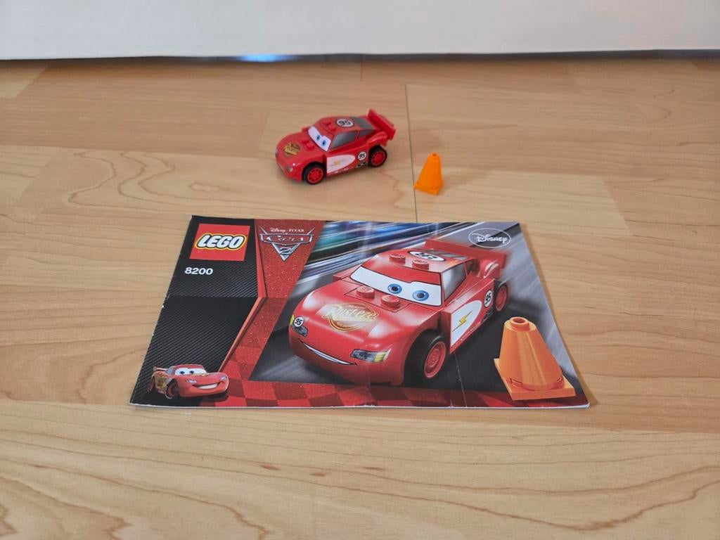 Lego Cars 8200 Radiator Springs Bliksem McQueen, Overige thema's, Lego, Compleet, Ophalen of Verzenden