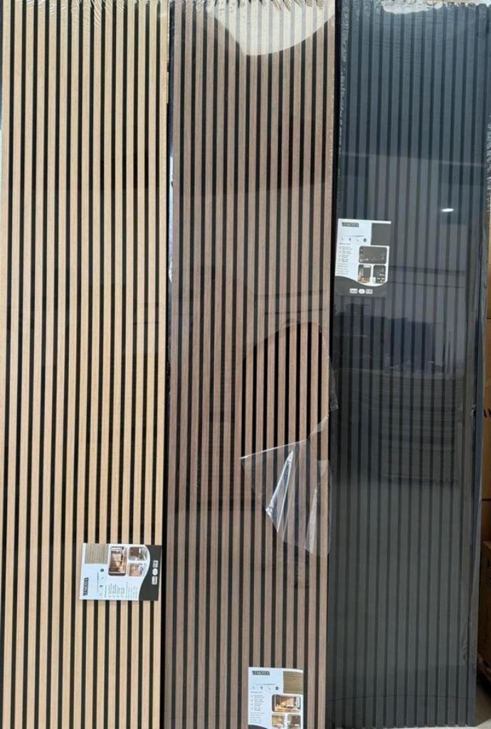 Akoestische wandpanelen | lattenwand alle 3 kleuren nieuw ‼️, Ophalen, Nieuw