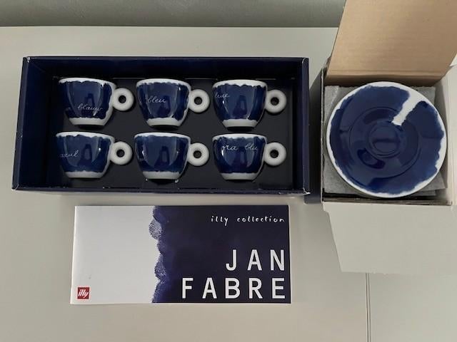 Illy Art Collection 2007 Het uur blauw, Verzamelen, Ophalen of Verzenden, Nieuw, Porselein, Kop en/of schotel
