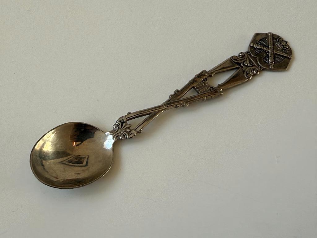 Koffielepel TRV Moveo Artillerie, net na WOII, Verzamelen, Ophalen of Verzenden, Landmacht, Nederland, Overige typen