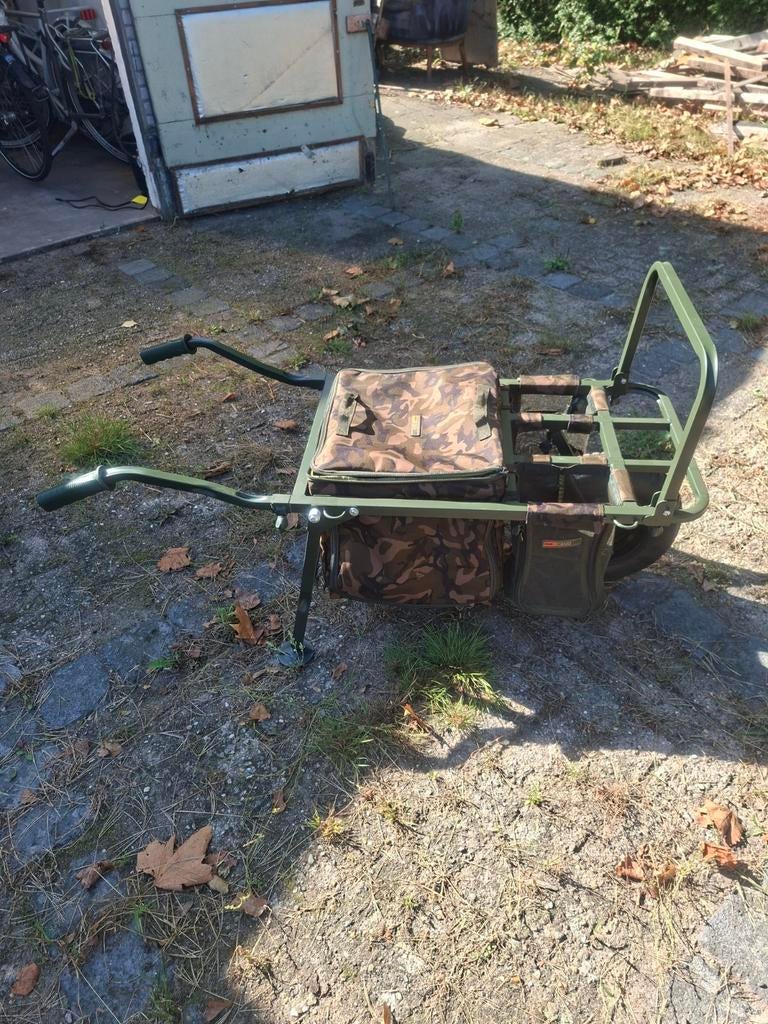 Fox Barrow - Transporteer uw visspullen gemakkelijk!, Watersport en Boten, Ophalen, Gebruikt, Overige typen