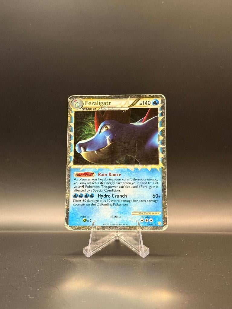 Prime Feraligatr (108/123) | Pokémon | Engels | HP, Ophalen of Verzenden, Gebruikt, Losse kaart, Foil