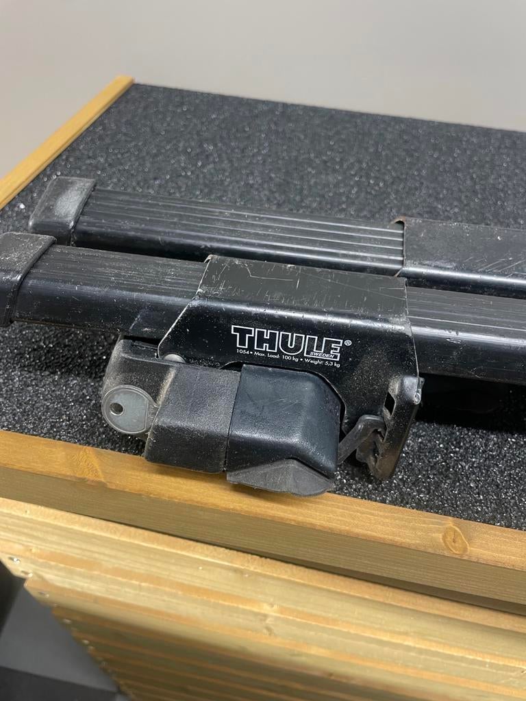 Thule 1054 Dakdragers - Gebruikt, Auto diversen, Dakdragers, Ophalen of Verzenden, Gebruikt