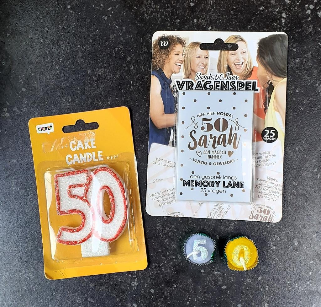 Sara 50 jaar pakket, Ophalen of Verzenden, Nieuw, Overige typen, Abraham of Sarah