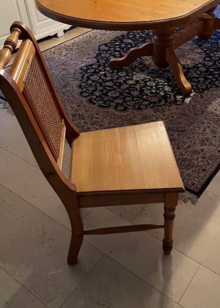 Grenen stoel, Ophalen of Verzenden, Gebruikt, Bruin, Eén