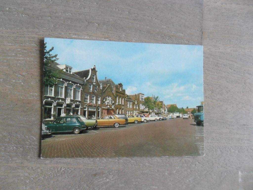 Medemblik, Nieuwstraat/auto 1973, Verzenden, 1960 tot 1980, Ongelopen, Noord-Brabant