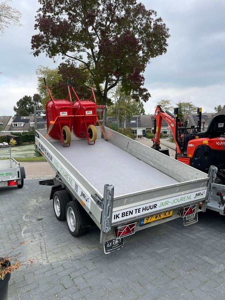 TE HUUR:: Hapert Kipper/Kieper aanhangwagen., Ophalen, Zo goed als nieuw, Overige soorten, Hapert