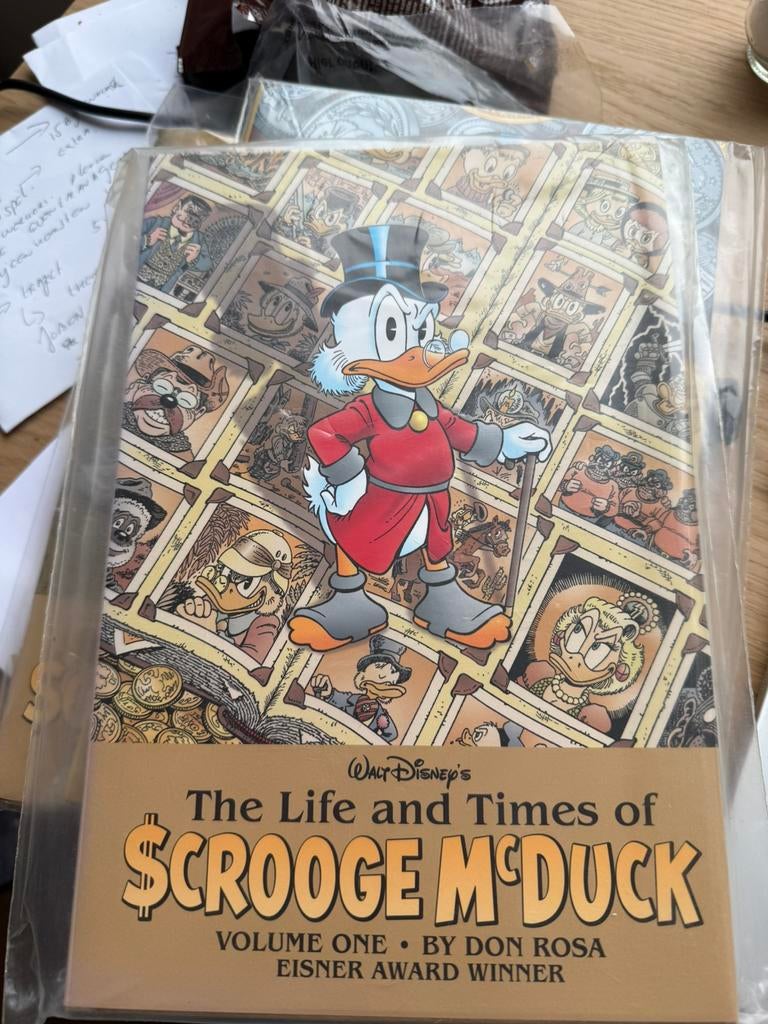 Life and times of Scrooge Mcduck 1 Don Rosa, Eén stripboek, Ophalen of Verzenden, Zo goed als nieuw