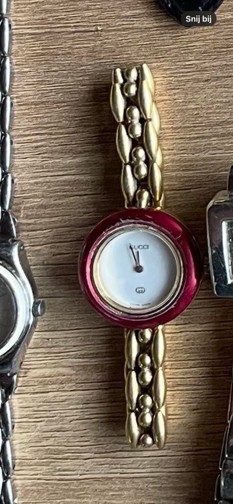 Gucci dames horloge vintage jaren 90 orgineel, Ophalen of Verzenden, Zo goed als nieuw, Overige merken