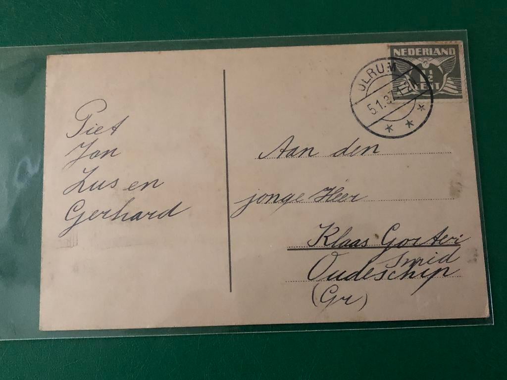 913 Ned. ULRUM, Ophalen of Verzenden, Envelop