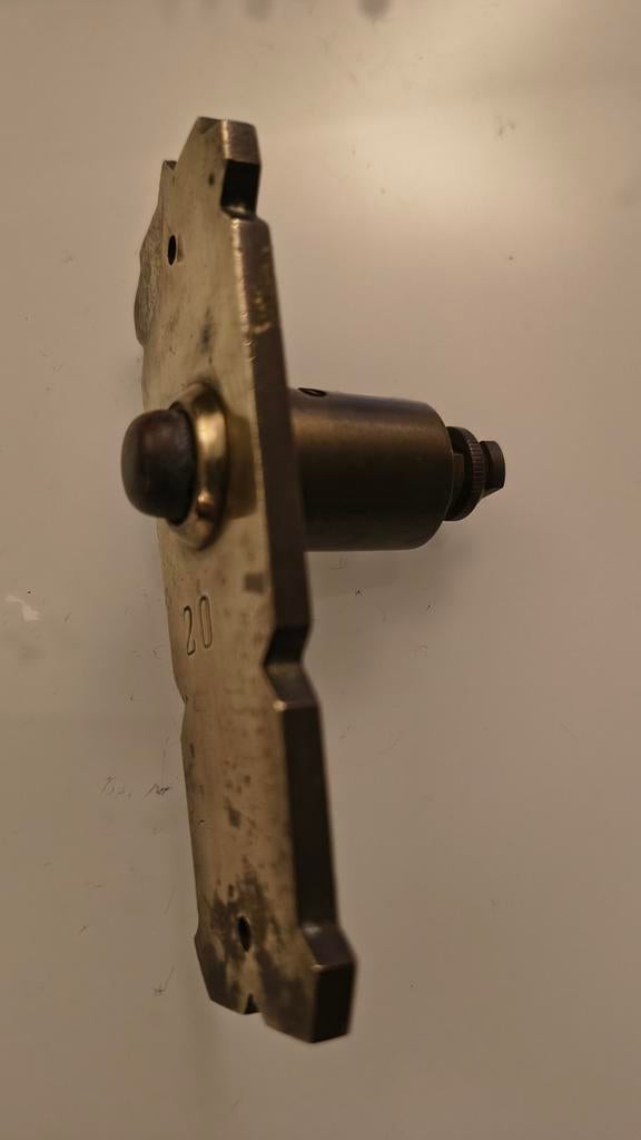 Oude koperen deurbel (electrisch), Ophalen of Verzenden, Gebruikt, Koper of Messing, Overige typen