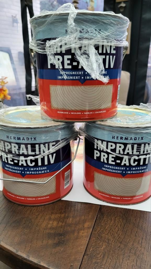 Nieuwe Hermadix Impraline Pre-Activ Beits, Overige kleuren, Nieuw, Beits, Ophalen of Verzenden