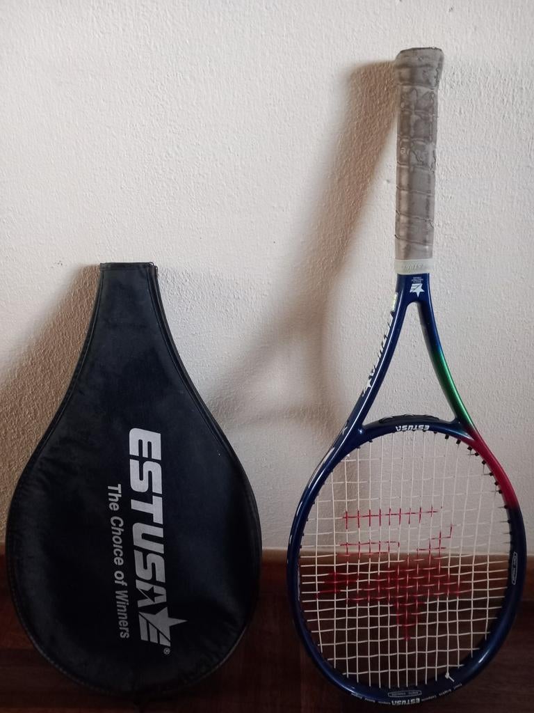 Nog nieuwe Estusa (boris becker) tennisracket geldrop/mierlo, Ophalen of Verzenden, Zo goed als nieuw, Racket, Overige merken