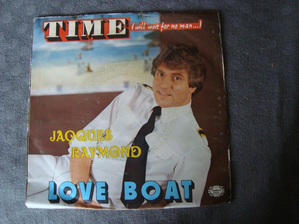 Jacques raymond - time ( will wait for no man ) - love boat, Ophalen of Verzenden, Zo goed als nieuw, Pop, Single