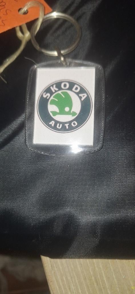 Skoda sleutelhanger (21425), Gebruiksvoorwerp, ., Ophalen of Verzenden, Skoda