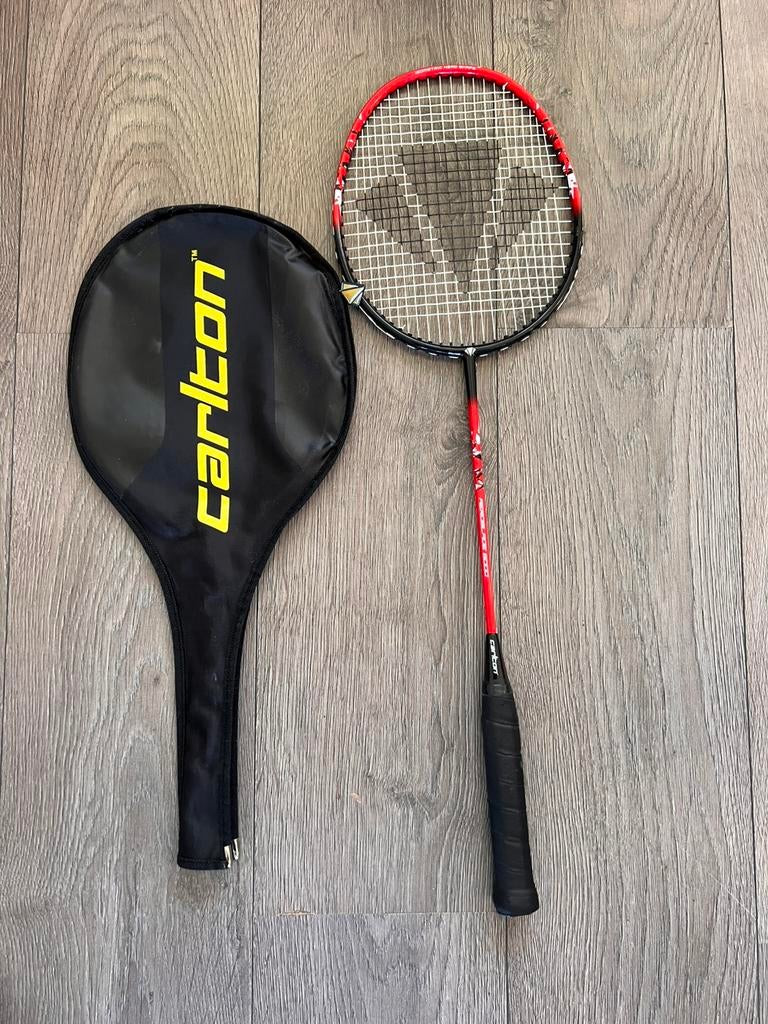 Carlton Badminton Racket – Licht gebruikt, Sport en Fitness, Badminton, Ophalen of Verzenden, Zo goed als nieuw, Racket(s)