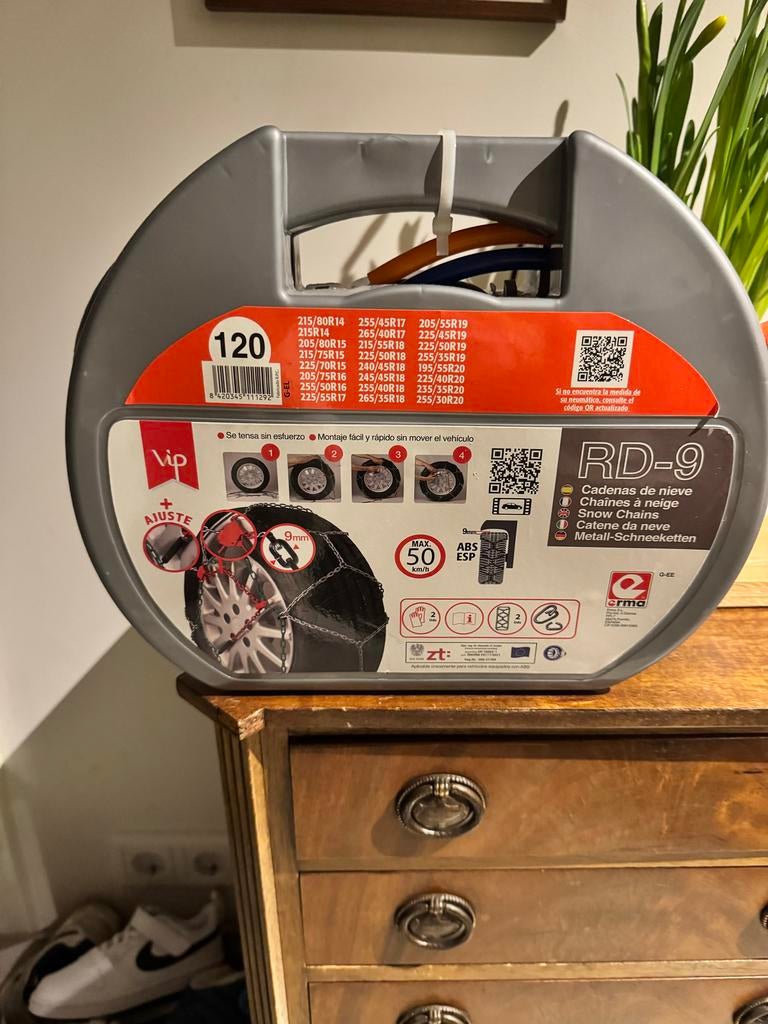 Sneeuwkettingen - Nieuw in verpakking van 14 tot 20 inch, Auto diversen, Sneeuwkettingen, Ophalen, Nieuw