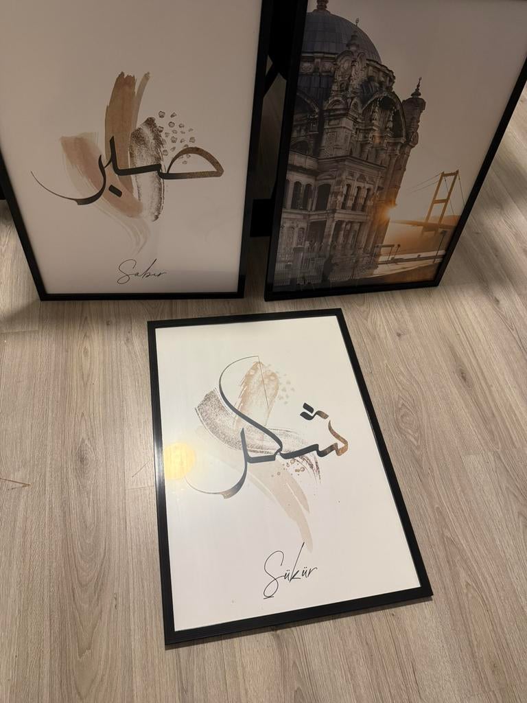 Fotolijst 40x60 cm, Ophalen of Verzenden, Zo goed als nieuw, Hout, Minder dan 50 cm