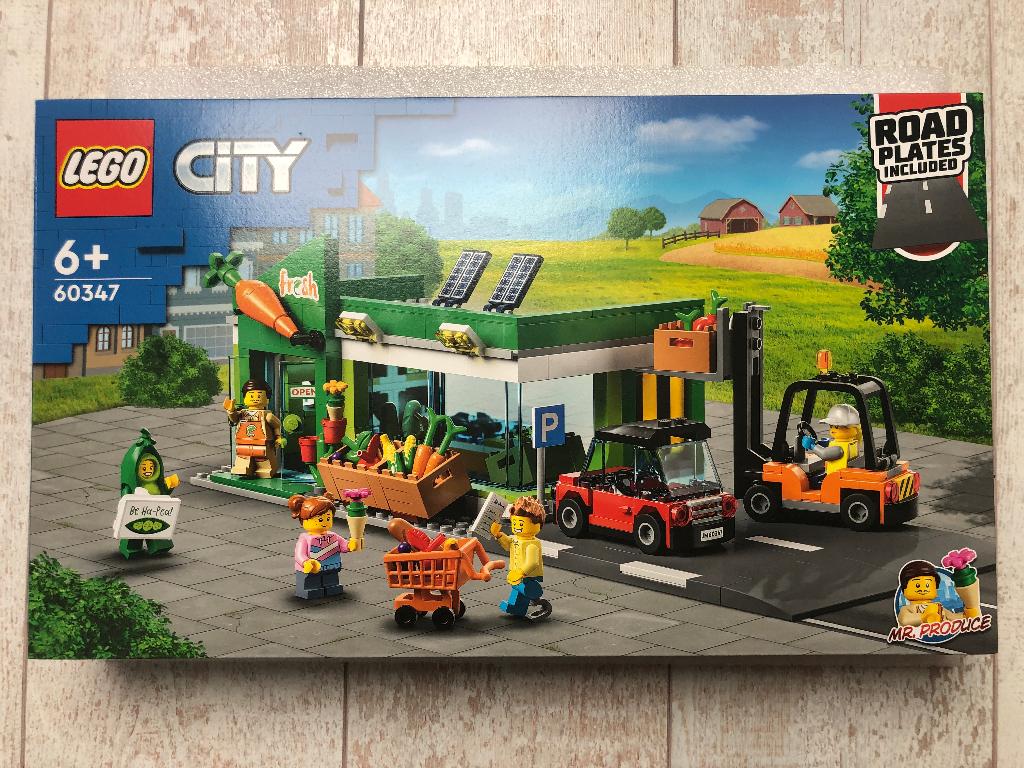 LEGO® City 60347 - Grocery Store *Nieuw*, Ophalen of Verzenden, Nieuw, Complete set, Lego