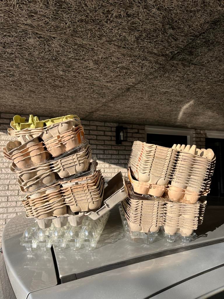 51 Eierdozen, Ophalen of Verzenden