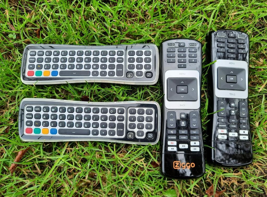 Ziggo Horizon Afstandsbediening met Toetsenbord, Gebruikt, Ophalen of Verzenden, Origineel, Tv