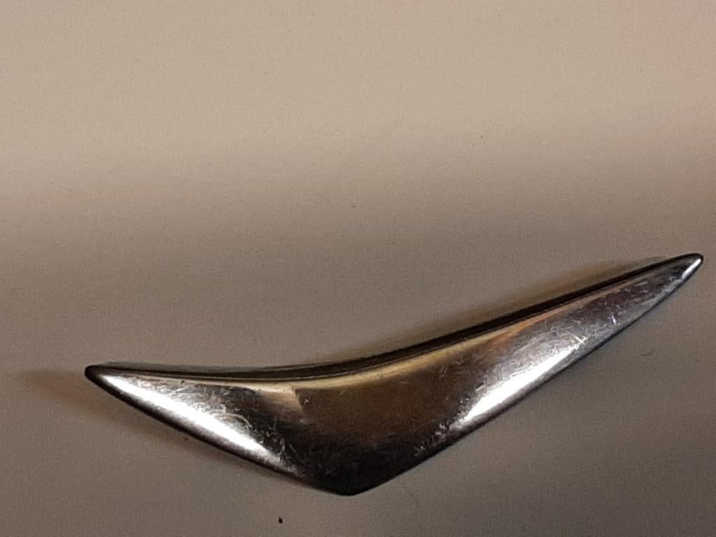 Zilveren Hans Hansen broche, mod.113, Sieraden, Tassen en Uiterlijk, Ophalen of Verzenden, Zo goed als nieuw, Zilver, Zilver