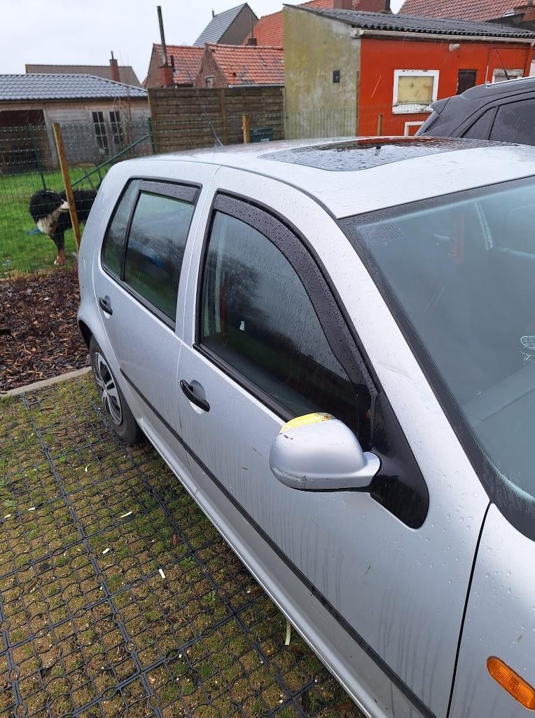 vw volkswagen golf zijwindschermen raamspoilers donker tint, Ophalen of Verzenden