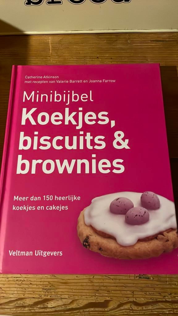 Mini bijbel koekjes, Ophalen of Verzenden, Zo goed als nieuw