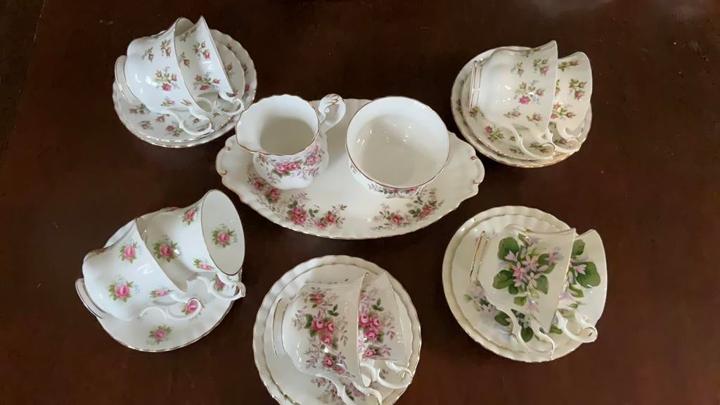 Thee of koffie servies royal albert, Ophalen of Verzenden