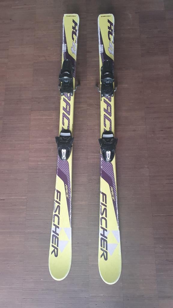 Fischer RC4 kinderski's - Maat 130, Ophalen, 100 tot 140 cm, Carve, Skiën