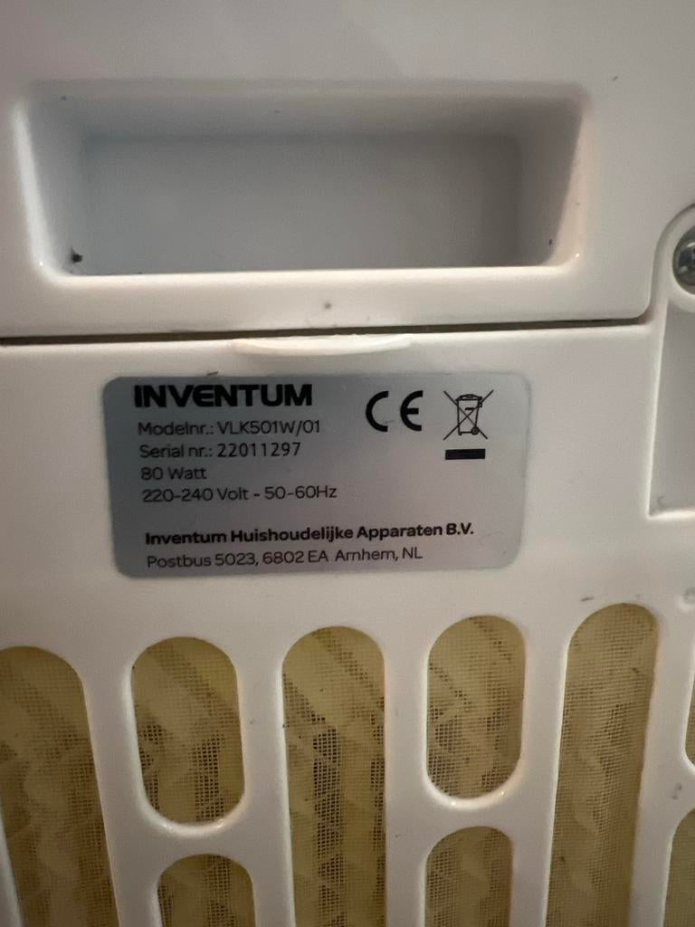 Inventum Mobiele Airco VLK501W/01 - Zo goed als nieuw, Minder dan 60 m³, 3 snelheden of meer, Ophalen of Verzenden, Zo goed als nieuw