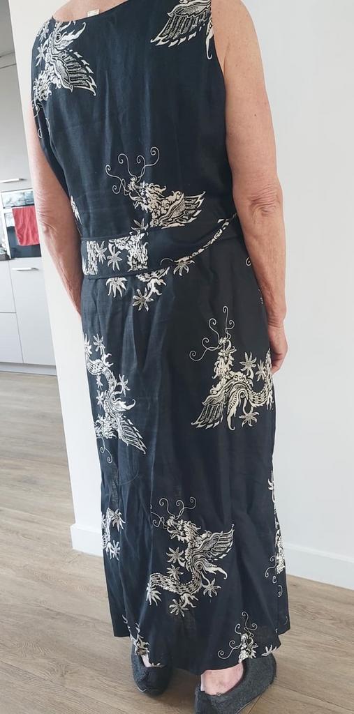Zwarte Witteveen Maxi Jurk - Maat 46/48 (XL), Zwart, Maat 42/44 (L), Ophalen of Verzenden, Zo goed als nieuw
