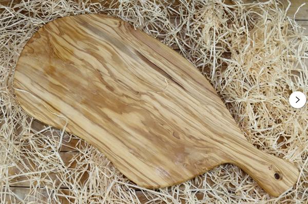 Duurzame  Olijfhout  Handgemaakt met Handvat 40 cm, Ophalen of Verzenden, Nieuw