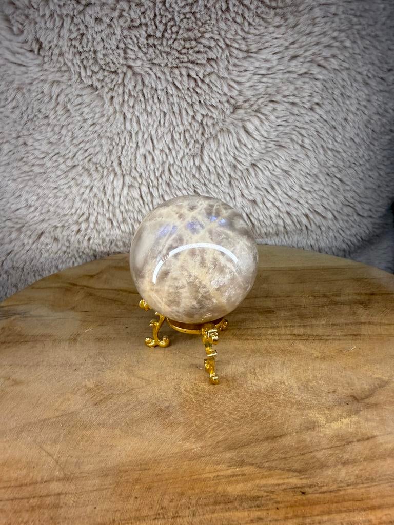 Maansteen op standaard, Ophalen of Verzenden