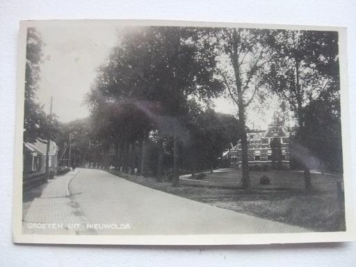P136 Groeten uit Nieuwolda, Verzenden, 1920 tot 1940, Gelopen, Groningen