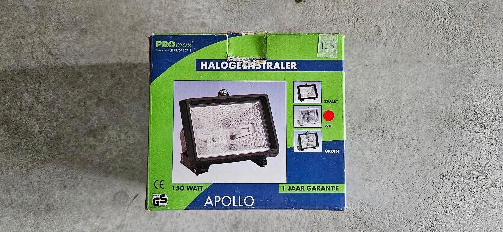 Halogeenlamp / halogeenstraler. Bouwlamp. 150 W Nieuw, Ophalen of Verzenden, Nieuw, Knutselwerk