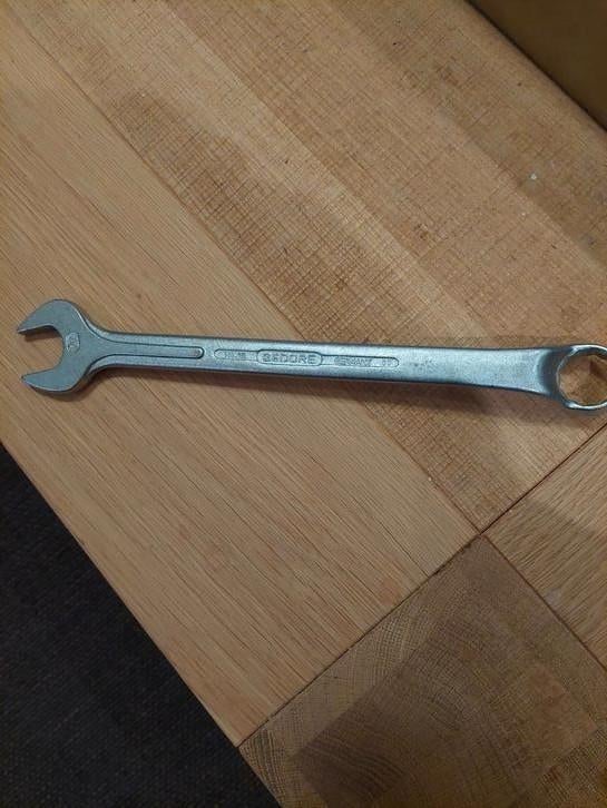 Gedore 1B ring steeksleutel 22 nieuw, Doe-het-zelf en Verbouw, Gereedschap | Handgereedschap, Ophalen of Verzenden, Nieuw