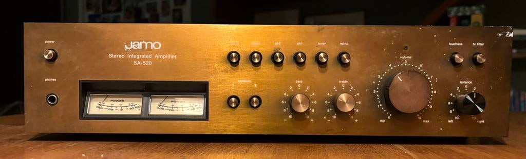 Jamo SA-520 Stereo Versterker - Vintage Audio, Ophalen, Gebruikt, Stereo, Overige merken