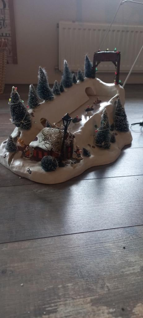 Lemax slee baan., Diversen, Kerst, Ophalen, Gebruikt