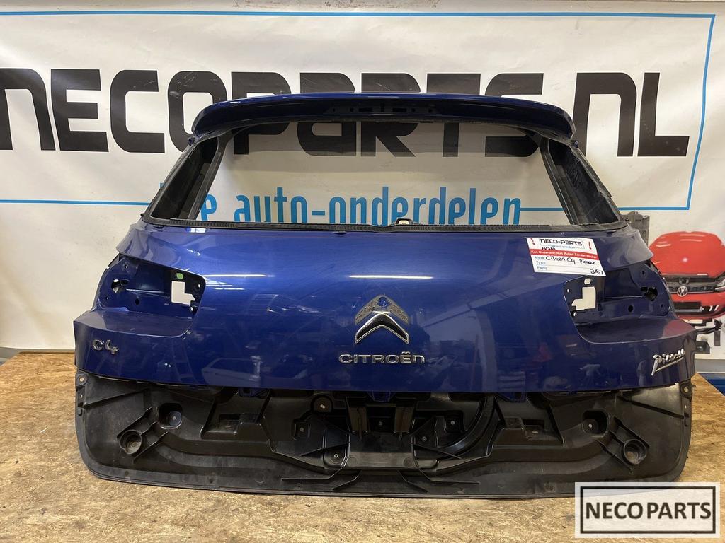 CITROEN C4 PICASSO ACHTERKLEP ACHTERDEUR ORIGINEEL, Auto-onderdelen, Ophalen of Verzenden, Gebruikt, Citroën