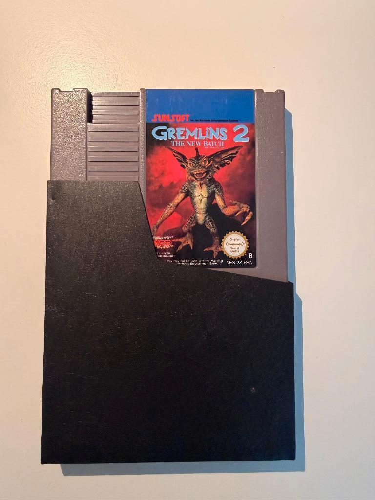 Nintendo NES – Gremlins 2 The New Batch – Sunsoft, Spelcomputers en Games, Games | Nintendo NES, Avontuur en Actie, Gebruikt, Verzenden