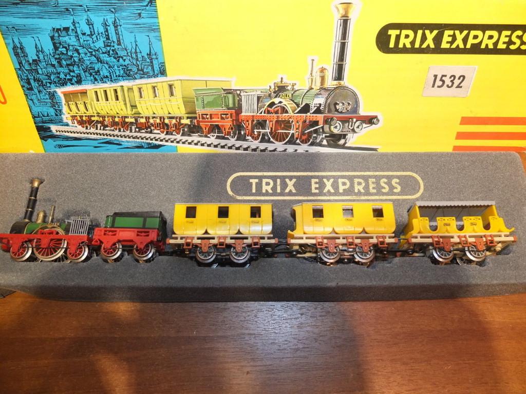 Trix Adler set 1532 zeer fraaie set met smalle flenzen, Hobby en Vrije tijd, Modeltreinen | H0, Gelijkstroom, Trix, Ophalen of Verzenden