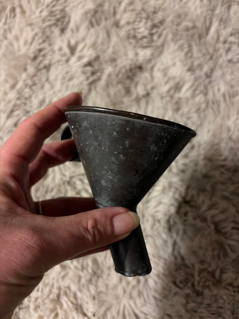 Vintage kopere trechter, Antiek en Kunst, Ophalen of Verzenden