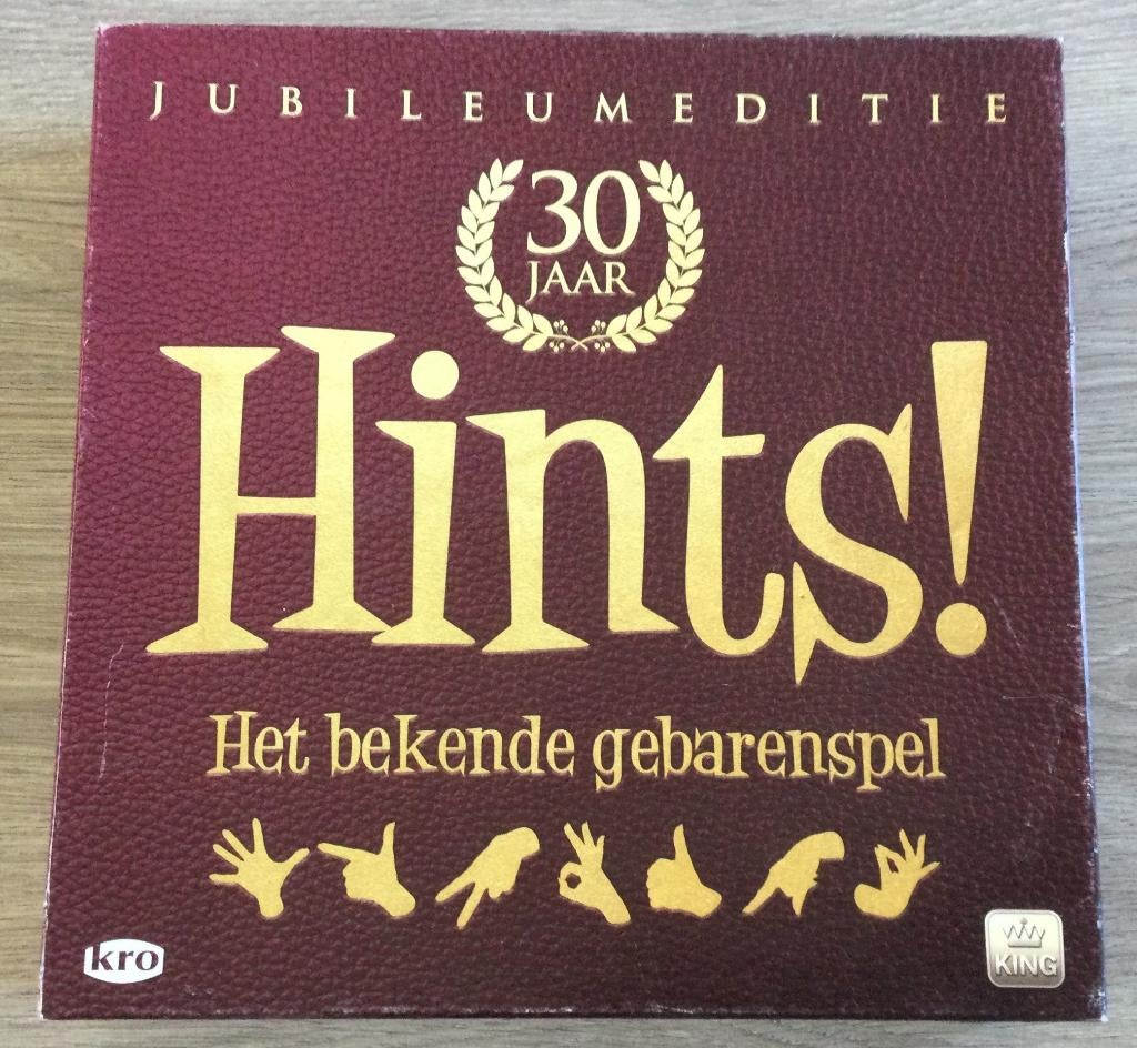 Hints Gebaren Spel, Vijf spelers of meer, Ophalen of Verzenden, Gebruikt