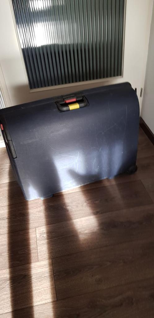 Carlton koffer., Wieltjes, Gebruikt, Hard kunststof, Ophalen of Verzenden