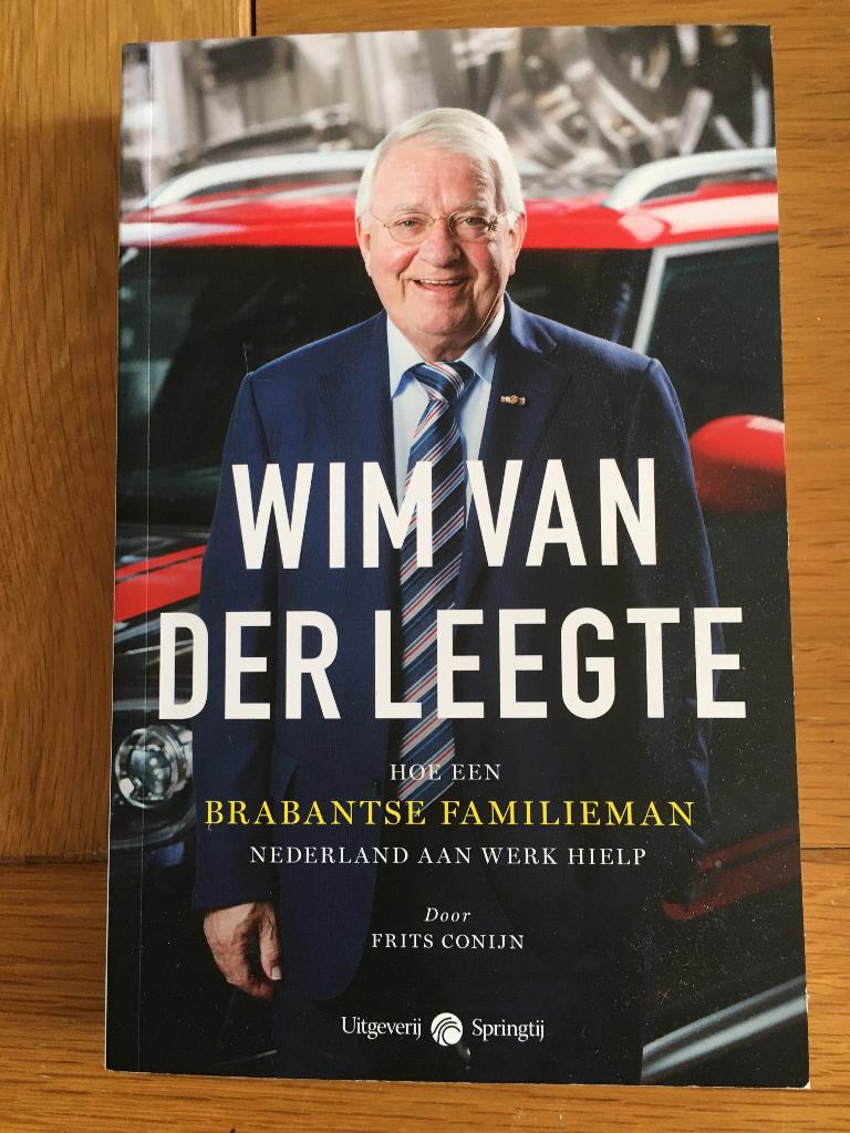 Wim van der Leegte Brabantse familieman VDL - Frits Conijn, Ophalen of Verzenden, Zo goed als nieuw, Overige merken