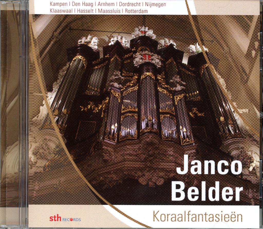 Janco Belder - Koraalfantasieen, Ophalen of Verzenden, Zo goed als nieuw, Koren of Klassiek